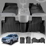3D Customized Heavy Duty All Weather Car Mat Floor Liner Full Set Carpet for Toyota Prado 150 Series 2009-2024