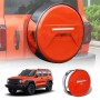 Orange Spare Wheel Cover with Stainless Steel Hoop for GWM Tank 300 2023-2024 Protective Tire Case Exterior Modification Accessories