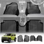 3D Car Mats for Suzuki Jimny XL 5-Door Auto Transmission 2023-2024 Heavy Duty All Weather Floor Liner Complete Set Front Rear 2 Row Seat