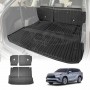Boot Liner Back Seat Protector Combo for Toyota Kluger 2021-2024 Heavy Duty Car Seats Kick Mats Cover