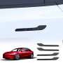 NEW Tesla Model 3 Highland 2024 Modified Trims Decoration Door Handle Protection Kit Matt Carbon Fibre Style Cover Wrap