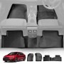 3D All-Weather Floor Mats for Toyota Corolla Sedan 2019-2024 Heavy Duty Customized Car Floor Liners Full Set Carpet