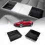 Centre Console Organizer Tray for Tesla Model Y L 6-Seat 2026-Onwards with Flocking liner