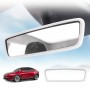 Rearview Mirror Protector Frame for Tesla Model Y L 6-Seat 2026-Onwards Protection Silicone Cover Case Accessories White