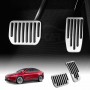 Performance Foot Pedals Pads Cover For Tesla Model Y L 6-Seat 2026-Onwards Aluminum Anti-Slip Accelerator Brake Accessories