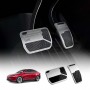 Performance Foot Pedals Pads Cover for Tesla Model Y L 6-Seat 2026-Onwards Aluminum Non-Slip Anti-Slip Accelerator Brake Accessories