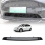 Tesla Model Y 2022-2024 Car Front Air Flow Vent Inlet Intake Grill Mesh Grille Grid ABS Plastic Protection Cover Guard Gloss Finish Piano Black