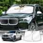 WindScreen Sun Shade for BMW iX1 2023-Onwards Blocks UV Rays Foldable Custom Wind Screen Sun Visor Protector