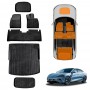 3D Floor Mats Boot Liner Set for BYD Seal 2023-Onwards All Weather Heavy Duty Front Trunk Toolbox Cargo Cover Accessories