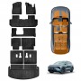 3D Floor Mats Boot Liners Set for BYD SEALION 8 SEALION8 2026-Onwards All Weather Heavy Duty Cargo Kick Back Seat Protector Cover