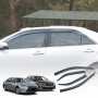 Premium Weathershields for Toyota Camry 2012-2017 Car Weather Shields Wind Deflectors Window Sun Visor 4-Piece Set