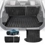 Boot Liner Kick Mats Set for Chery Tiggo 8 Pro Max 2024-Onwards All Weather Heavy Duty Cargo Car Trunk Back Seat Protector