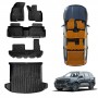 3D Floor Mats Boot Liner for Chery Tiggo 8 Pro Max 2024-Onwards All Weather Heavy Duty Cargo Car Trunk Luggage Tray Set of 5