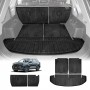 Boot Liners Kick Mats for Chery Tiggo 8 Pro Max 2024-Onwards All Weather Heavy Duty Cargo Car Trunk Back Seat Protector Set of 5