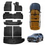 3D Floor Mats Boot Liners for Chery Tiggo 8 Super Hybrid 2025-Onwards All Weather Heavy Duty Cargo Car Trunk Luggage Tray