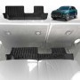3D Third Row Seat Floor Mat for Chery Tiggo 9 Super Hybrid 2025-Onwards Heavy Duty All Weather Car Waterproof Interior Protection Liner