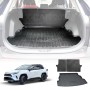 Boot Liner Back Seat Protector Combo for Toyota Rav4 Rav 4 2019-2024 Heavy Duty Car Seats Kick Mats Cover