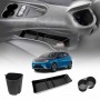 Centre Console Organizer Tray Rubber Cup Holder Insert for BYD Dolphin 2023-2024 Storage Box Interior Accessories