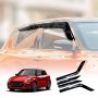 Weathershields for Suzuki Swift 2017-2022 Car Weather Shields Wind Deflectors Window Sun Visor 4-Piece Set