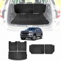 Boot Liner Back Seat Protector for Ford Everest 2022-2025 All Weather Heavy Duty Cargo Car Trunk Kick Mats