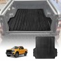Tub Liner for Ford Next-Gen Ranger Raptor RA 2022-2025 with Plastic Tub Heavy Duty All Weather Cargo Trunk Mat Luggage Tray