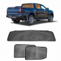 Window Sun Shades for Ford Next-Gen Ranger 2022-2025 Car Custom Rear Windscreen Shade Sun Blind Mesh
