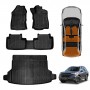 3D Floor Mats Boot Liner Set for Subaru Forester 6th Gen 2025-Onwards Without Subwoofer Heavy Duty Cargo Car Trunk Luggage Tray