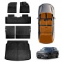 Floor Mats Boot Liner Set for Geely Starray EM-i 2025-Onwards With Subwoofer All Weather Car Trunk Cargo Kick Back Seat Cover