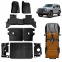 Floor Mats Boot Liner Set for GWM Tank 300 PHEV 2023-Onwards All Weather Heavy Duty Cargo Kick Back Seat Side Trunk Protector Covers