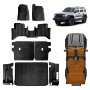 Floor Mats Boot Liner Set for GWM Tank 300 Tank300 2023-Onwards All Weather Heavy Duty Cargo Kick Back Seat Side Trunk Protector Covers