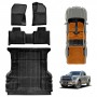 3D Floor Mats Tub Liner for GWM Cannon Alpha PHEV 2024-Onwards All Weather Heavy Duty Cargo Car Trunk Luggage Tray