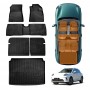3D Floor Mats Boot Liner Set for GWM Ora 5 2026-Onwards Lower Boot Level All Weather Heavy Duty Cargo Kick Back Seat Cover
