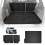 Boot Liner Kick Mats Set for GWM Tank 500 Tank500 PHEV 2024-Onwards All Weather Heavy Duty Cargo Car Trunk Back Seat Protector