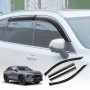 Weathershields for Haval H6GT 2022-Onwards Car Weather Shields Wind Deflectors Window Sun Visor Set of 4