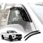 Weathershields for Toyota Hilux Single Cab 2026-Onwards Car Weather Shields Wind Deflectors Window Sun Visor 2-Piece Set