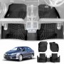 3D Floor Mats for Honda City Auto 2014-2020 Heavy Duty All Weather Car Mats Carpet Liner Set