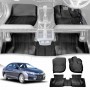 3D Floor Mats for Honda City Auto 2014-2020 Heavy Duty All Weather Car Mats Carpet Liner Set