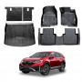 Floor Mat Boot Liner Back Seat Protector for Honda CRV CR-V 2017-2023 Heavy Duty Cargo Car Trunk Kick Mats Cover