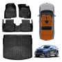 3D Floor Mats Boot Liner for Honda CRV CR-V 2017-2023 All Weather Heavy Duty Cargo Car Trunk Luggage Tray