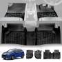 3D All-Weather Floor Mats for Honda HR-V HRV Vezel 2014-2021 Heavy Duty Customized Car Floor Liners Full Set Carpet