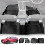 3D Car Floor Mats for Honda HR-V HRV 2022-2025 All-Weather Heavy Duty Carpet Liners