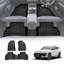 3D Floor Mats for Hyundai Kona 2023-Onwards Hybrid Heavy Duty All Weather Car Waterproof Interior Protection Liner Set