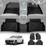 3D Floor Mats for Hyundai Kona 2023-2025 Heavy Duty All Weather Car Mats Carpet Liner Set