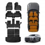 3D Floor Mats Boot Liners for Hyundai Palisade LX2 Series 2020-2025 All Weather Heavy Duty Cargo Car Trunk Luggage Tray