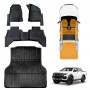 3D Floor Mats Tub Liner for ISUZU D-MAX DMAX Dual Cab 2020-Onwards All Weather Heavy Duty Cargo Car Trunk Luggage Tray