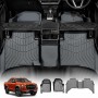 3D All-Weather Floor Mats for ISUZU D-MAX DMAX Dual Cab 2020-2024 Heavy Duty Customized Car Floor Liners Full Set Carpet