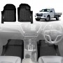 3D Floor Mats for ISUZU D-MAX DMAX Single Cab 2020-Onwards All-Weather Heavy Duty Customized Car Carpet Liners Full Set