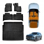 3D Floor Mats Boot Liner for Jaecoo J7 Petrol Lower Boot Level 2024-Onwards All Weather Heavy Duty Cargo Car Trunk Luggage Tray