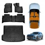 3D Floor Mats Boot Liner for Jaecoo J7 Series 2024-Onwards All Weather Heavy Duty Cargo Car Trunk Luggage Tray