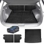 Boot Liner Kick Mats Set for Jaecoo J5 EV 2025-Onwards All Weather Heavy Duty Cargo Car Trunk Back Seat Protector
